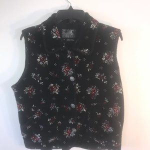 Tsunami Dark Blue Black Sweater like Vest